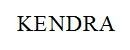 KENDRA