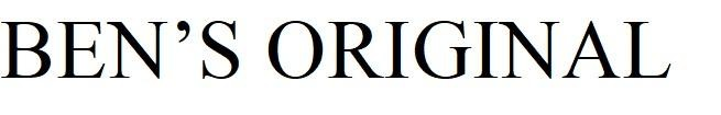 BEN’S ORIGINAL