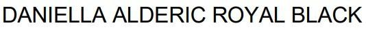 DANIELLA ALDERIC ROYAL BLACK