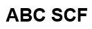 ABC SCF