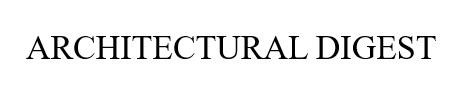 ARCHITECTURAL DIGEST