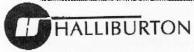 HALLIBURTON