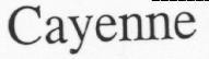 CAYENNE
