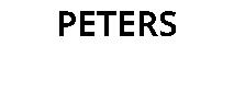 PETERS