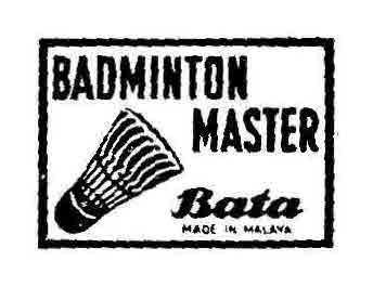 BADMINTON MASTER Bata MADE IN MALAYA