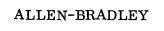 ALLEN-- BRADLEY