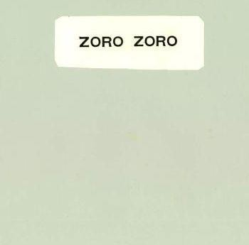ZORO ZORO