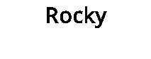 Rocky