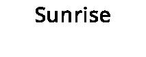 Sunrise