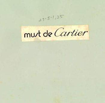 must de Cartier.