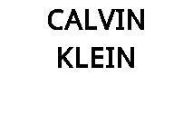 CALVIN KLEIN