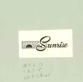 Sunrise