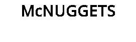 McNUGGETS