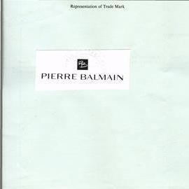 PIERRE BALMAIN