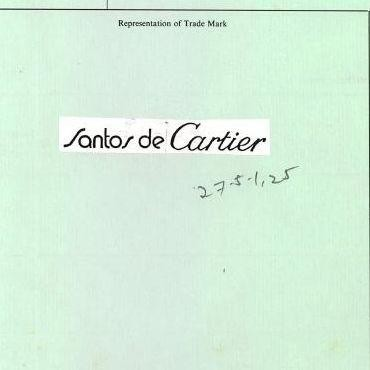 Santos de Cartier,