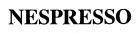 NESPRESSO