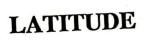 LATITUDE