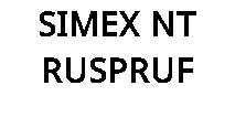 SIMEX NT RUSPRUF