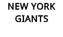 NEW YORK GIANTS