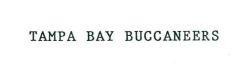 TAMPA BAY BUCCANEETRS