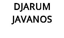 DJARUM JAVANOS