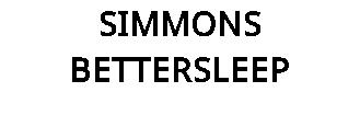 SIMMONS BETTERSLEEP