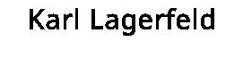 Karl Lagerfeld