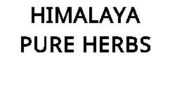 HIMALAYA PURE HERBS