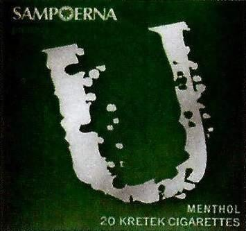SAMPOERNA U MENTHOL 20 KRETEK CIGARETTES