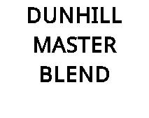 DUNHILL MASTER BLEND