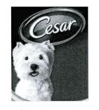 CESAR White Westie & device