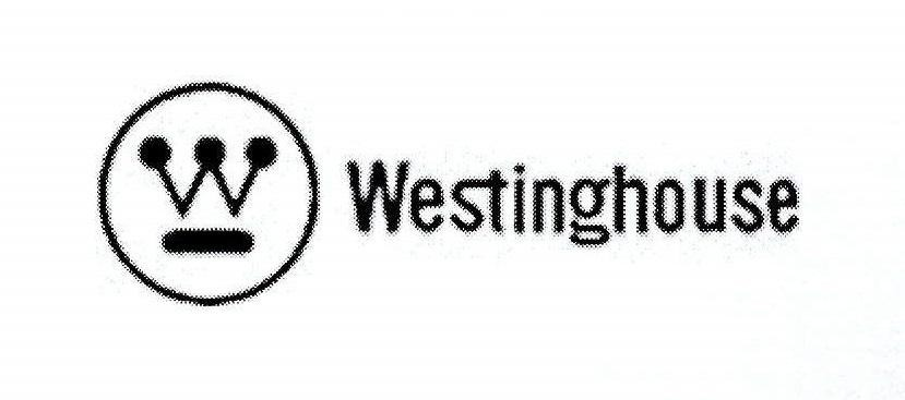 COMBINATION OF W IN A CIRCLE LOGO AND WESTINGHOUSE IN BLOCK LETTERS