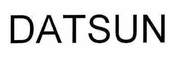 DATSUN