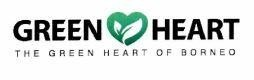 GREEN HEART THE GREEN HEART OF BORNEO & Device