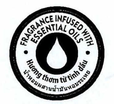 FRAGRANCE INFUSED WITH ESSENTIAL OILS & THAI CHARACTERS & Device