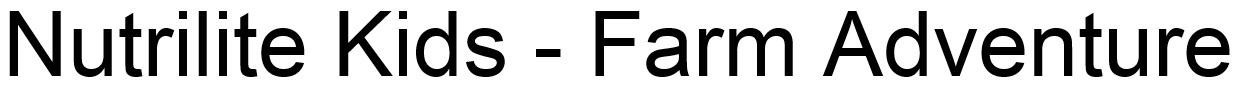 Nutrilite Kids - Farm Adventure