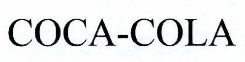 COCA-COLA
