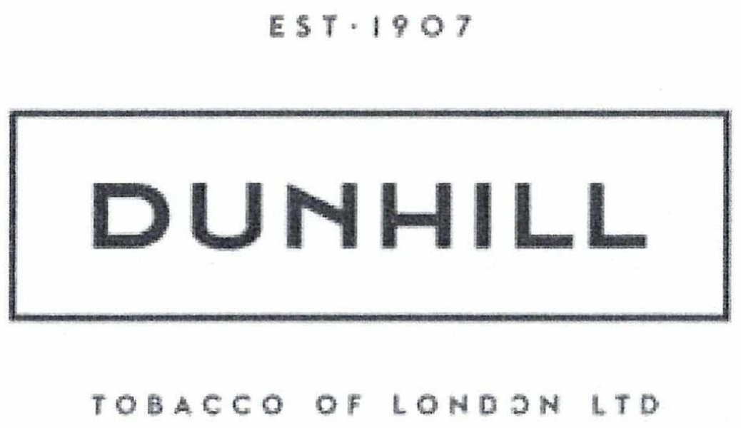 EST 1907 DUNHILL TOBACCO OF LONDON LTD