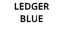 LEDGER BLUE