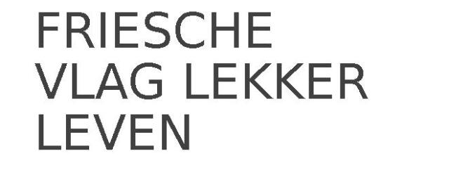 FRIESCHE VLAG LEKKER LEVEN