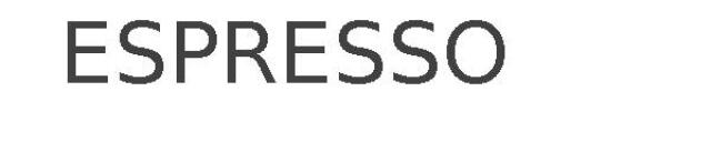 ESPRESSO
