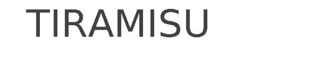 TIRAMISU