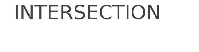 INTERSECTIONS