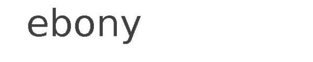 ebony