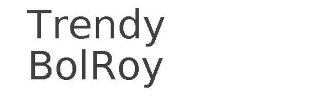 Trendy BolRoy