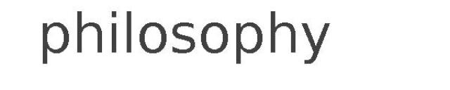 philosophy