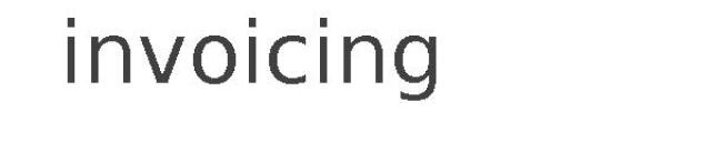 invoicing