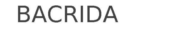 BACRIDA
