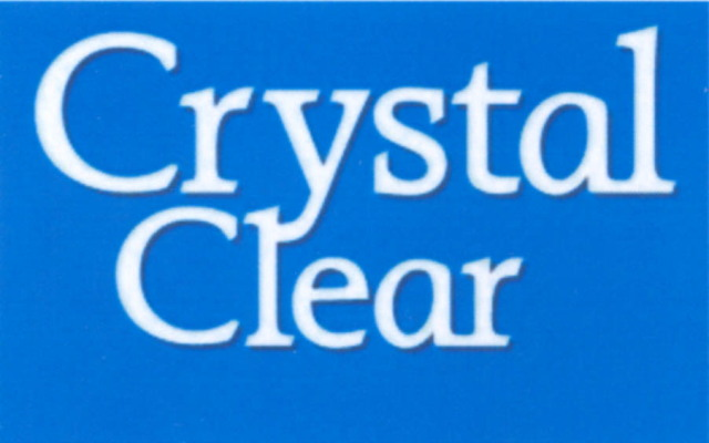 crystal clear