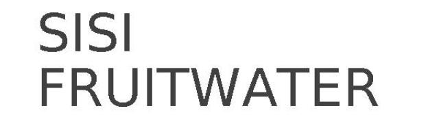 SISI FRUITWATER